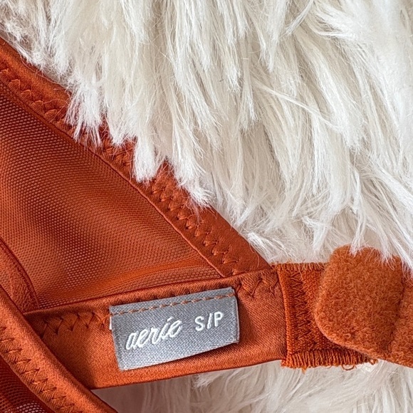 Aerie Women's Rust Bralette - Picture 2 of 8